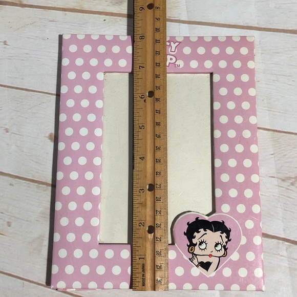 Betty Boop 4x6 Inch Polka Dot Photo Frame Pattern 2004 set of 3 - Picture 16 of 16